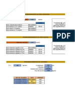 Calculo de Predimensionamiento en Excel