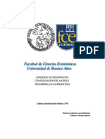 El Consenso de Washington y La Consolidación Del Modelo Neoliberal Argentino PDF