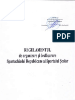 Regulament Spartachiada Republicană