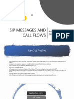 Sip Messages and Call Flows