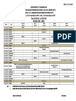 Time Table