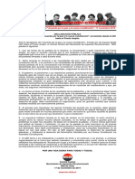 17nov2019 - Comité Central – Sobre El “Acuerdo Por La Paz y La Nueva Constitución”