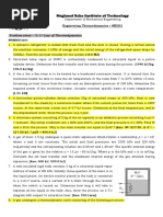 Problem Sheet-03 ME201 1st Law