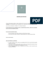 Contrato de Servicios PDF