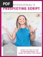 Prospecting Script