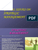 Global Issues in Strategic Mgt.