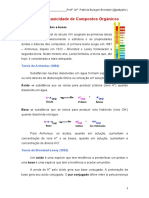 APOSTILA - Acidez e Basicidade de Compostos Orgânicos-1 PDF