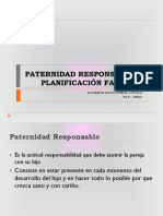 Paternidad Responsable y Planificación Familiar