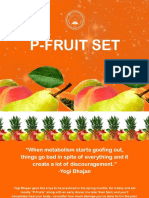 P-FRUIT SET Heal Your Body with This Yoga Routine Featuring P-Fruits