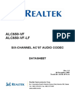 ALC650 Datasheet PDF