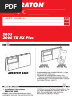 Auraton 2005 TX Plus PDF