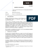 Opinión #129-2018/DTN