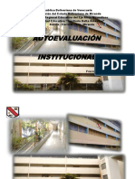 AUTOEVALUACION UNSTITUCIONAL