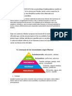 Teoría de Maslow