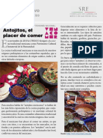 Boletín informativo del Consulado de México en San Pedro Sula: Antojitos mexicanos, Pata de Palo y fiestas patrias