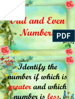 Odd and Even Numbers2