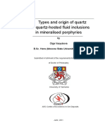 Type and origens of Quartz in porphyry