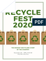 Recycle Fest 2020: The Biggest Recycling Event of The Country