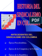 1. Antecedentes Historia Sindical Colombia
