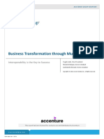 Accenture Business Transformation Through Multi Cloud PDF