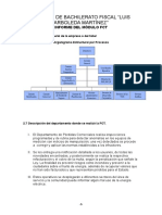 Colegio de Bachilerato Fiscal "Luis Arboleda Martíne: Informe Del Módulo FCT