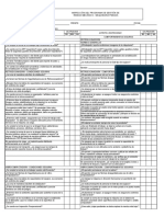 Formato Inspeccion Programa Mecanico Maquinaria Pesada