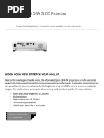 Epson EB-X400 XGA 3LCD Projector - Corporate and Education - Projectors - Epson Indonesia