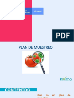 Plan de Muestreo 2019 Planta de Alimentos