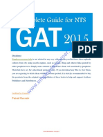 NTS GAT General GUIDE BOOK PDF