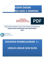 Seni Dua Dimensi Dan Tiga Diklat