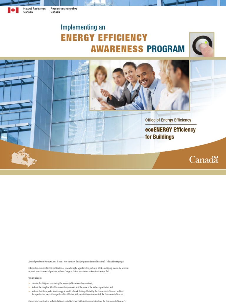 Awareness Program E Pdf Efficient Energy Use Energy Conservation