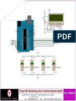 Project 88: Monitoring Suhu 4 Channel Tampilan Delphi: I N K U B A T e K J o G J A
