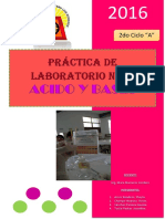 Laboratorio de Quimica n01 II A