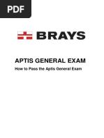 How To Pass The Aptis General Exam