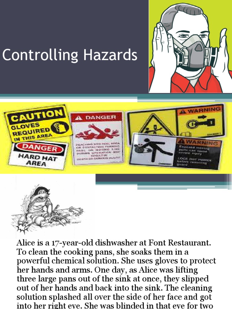 Controlling Hazards PDF Personal Protective Equipment Safety