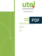 Desarrrollo Paginas Web Evaluacion 3 P