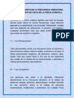 7 Cosas Que Afectan Tu Frecuencia Vibratoria Desde El Punto de Vista de La Física Cuántica