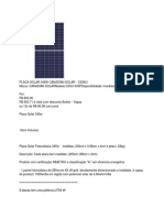 Analista de P&D Com Foco em Fotovoltaico