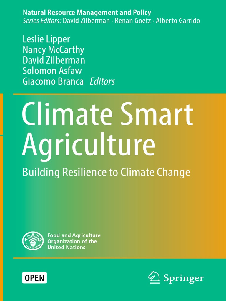 Climate Smart Argriculture: Building Resilience To Climate Change | PDF ...