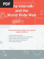 The Internet and The World Wide Web: Living in The IT Era - Chapter 3