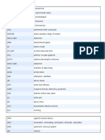 Medical Abbreviation