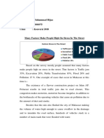 Name: Muhammad Hijaz Nim: 1801075 Class: Konversi 2018: Factors Stress in The Street