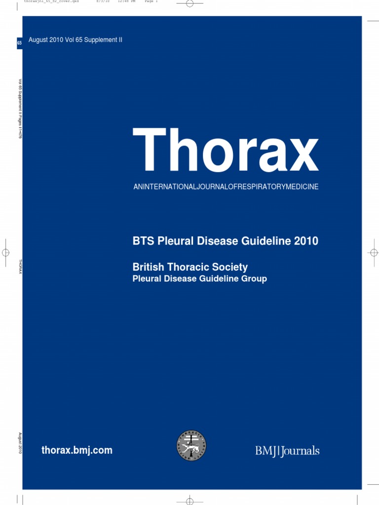 BTS Pleural Disease Guideline | PDF | Evidence Based Medicine ...