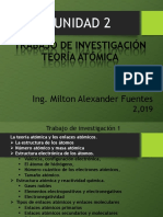 Trabajo de Investigación Unidad 2 Teoría Atómica