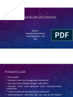 MKT102 - Pengantar Multimedia - 002 - Pengenalan Multimedia