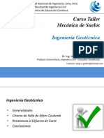 Curso taller ingeniería geotécnica UNI