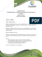 Agenda Académica - II FORO SOLDICOM