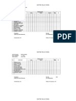 Daftar Nilai