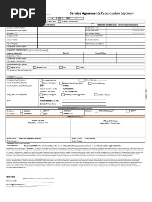 Anteraja - Service Agreement