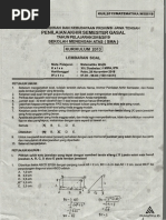 Soal Pas Matematika Wajib Kelas Xi Tahun 2018 2019 Pdf